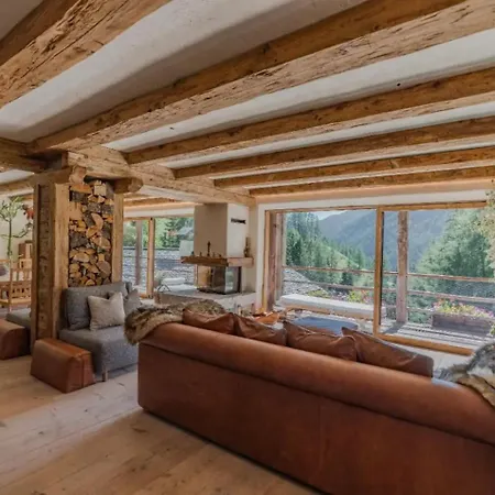 Dolomites Luxe Con Spa, Piscine, Jacuzzi E Cinema Privato בקתה *