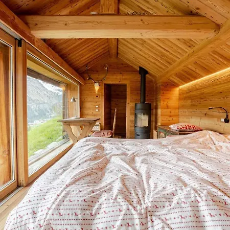 בקתה Dolomites Luxe Con Spa, Piscine, Jacuzzi E Cinema Privato *